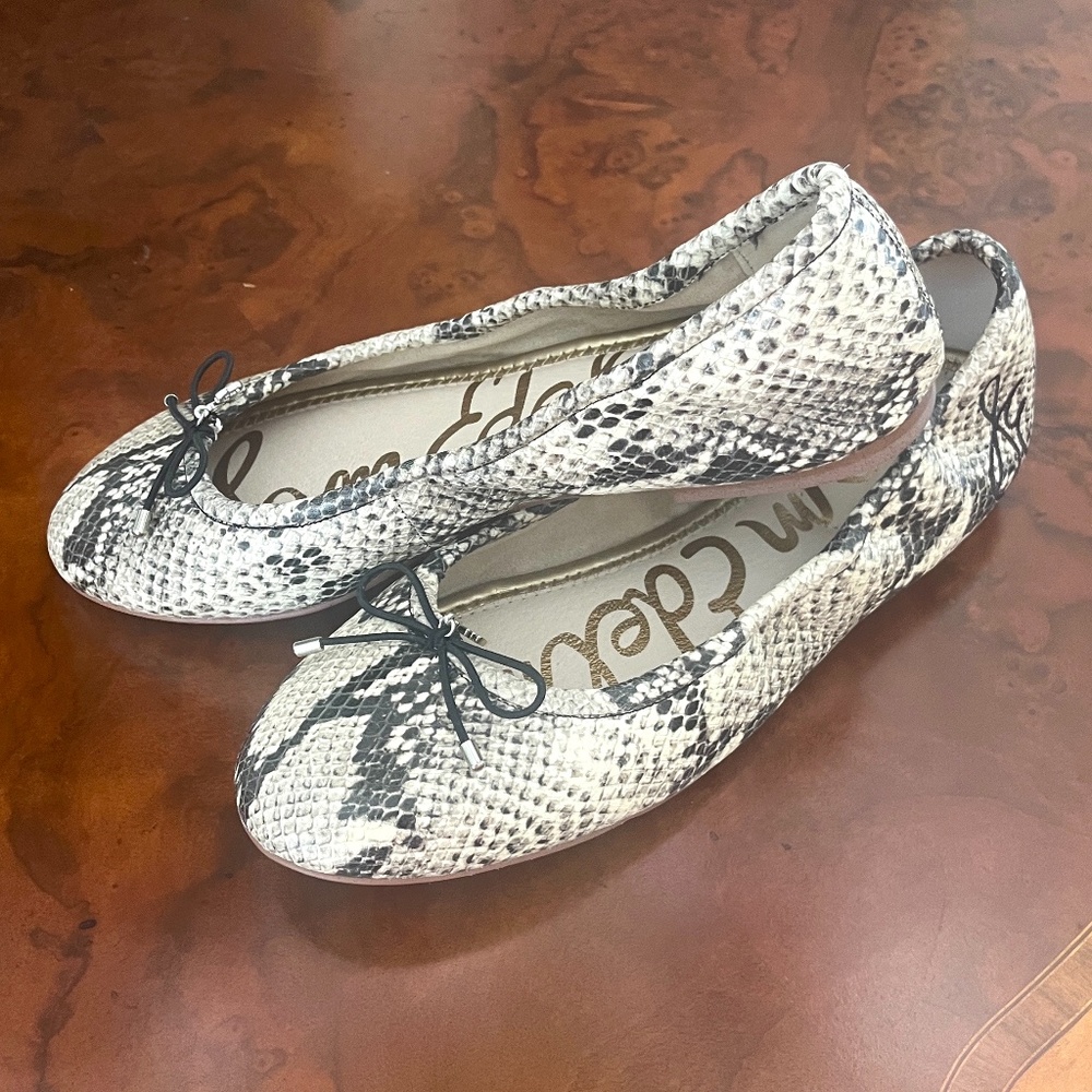 Sam Edelman Felicia Animal Print Ballet Flats 7 M
